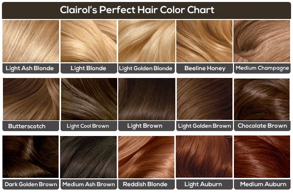 Feria Professional Hair Color Chart
