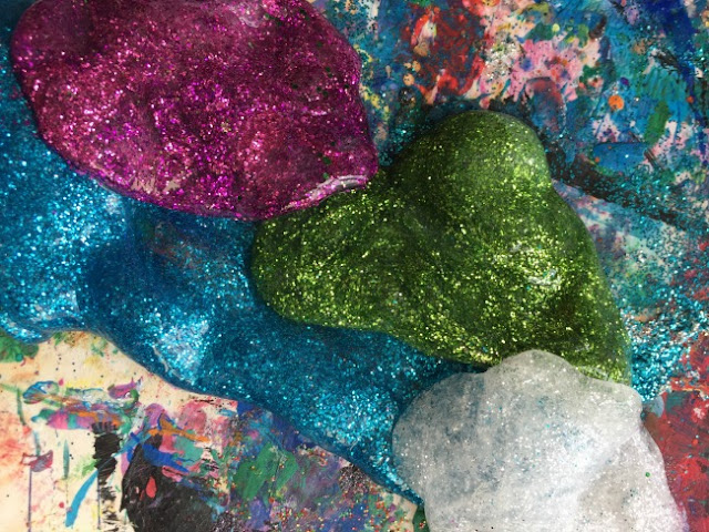 Colorful glitter Sparkle project