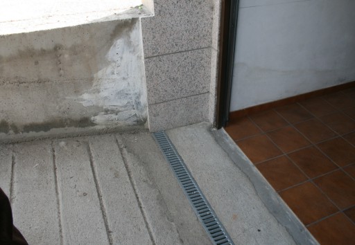 peritararquitectura: Drenaje insuficiente.