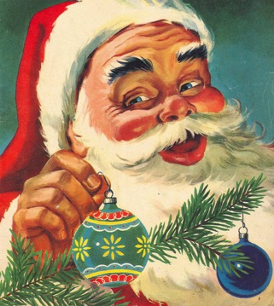 Vintage Santa Picture 120