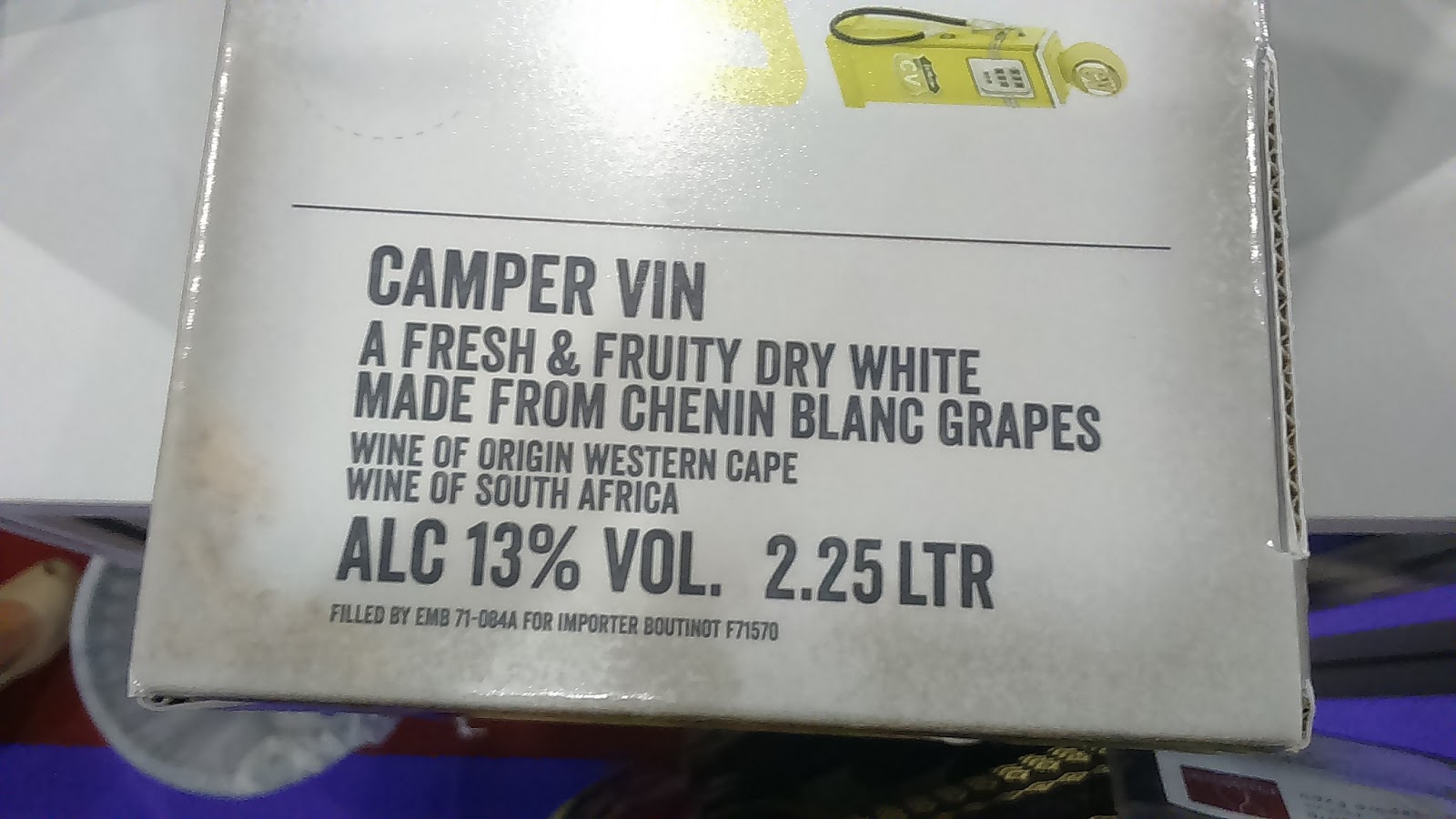 Travel with Angela Lansbury Camper Vin Wine Campervan shape wine Dispenser