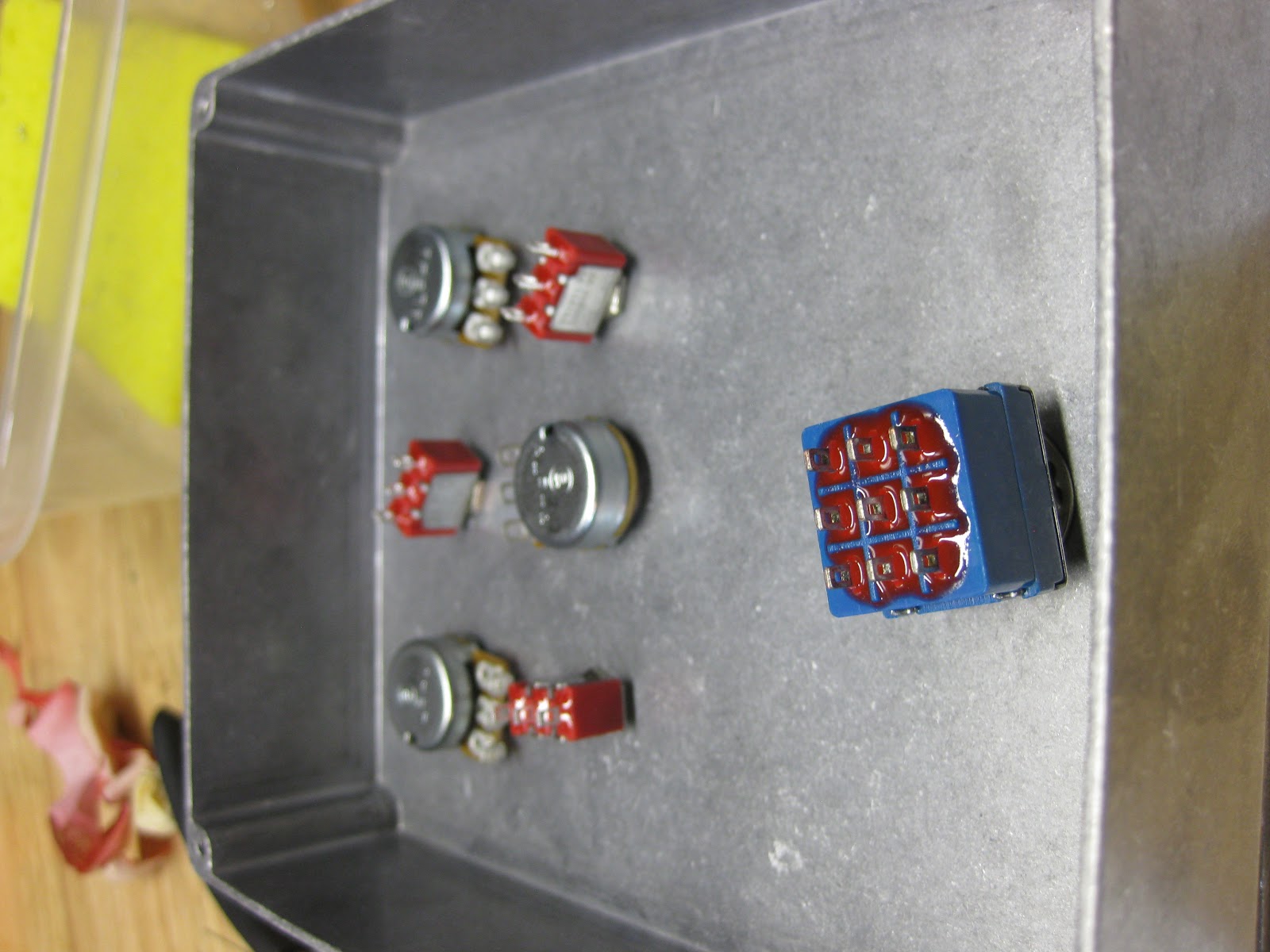 DIY Guitar pedal projects Drilling the enclosure