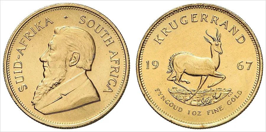 Вложение в монеты ЮАР