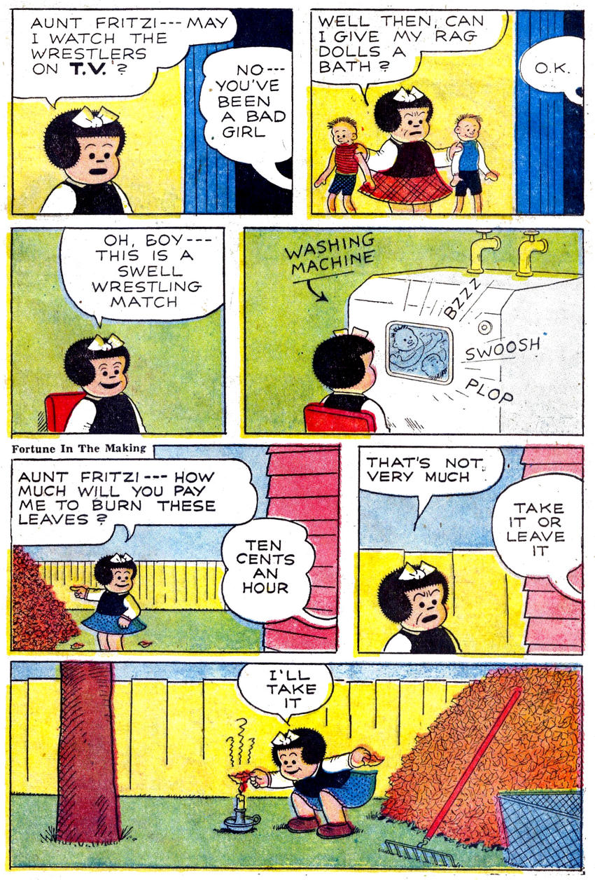 Pappy's Golden Age Comics Blogzine: Number 1156: Ritzy Fritzi Ritz