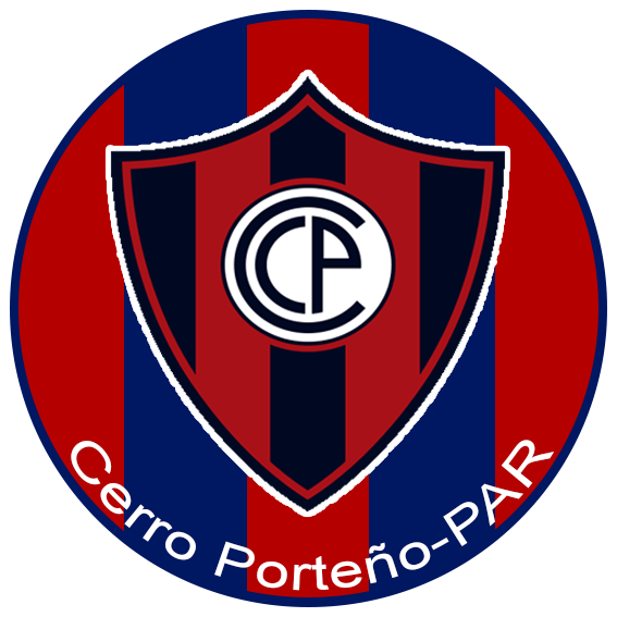 Escudos de Futebol de Botão LH Cerro Porteño Escudos de Futebol de Botão LH Cerro Porteño