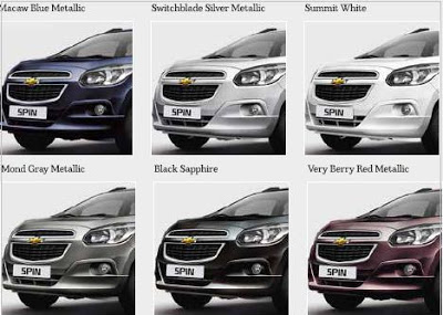 Gambar & Harga Mobil Chevrolet Spin Terbaru  New Car Reviews
