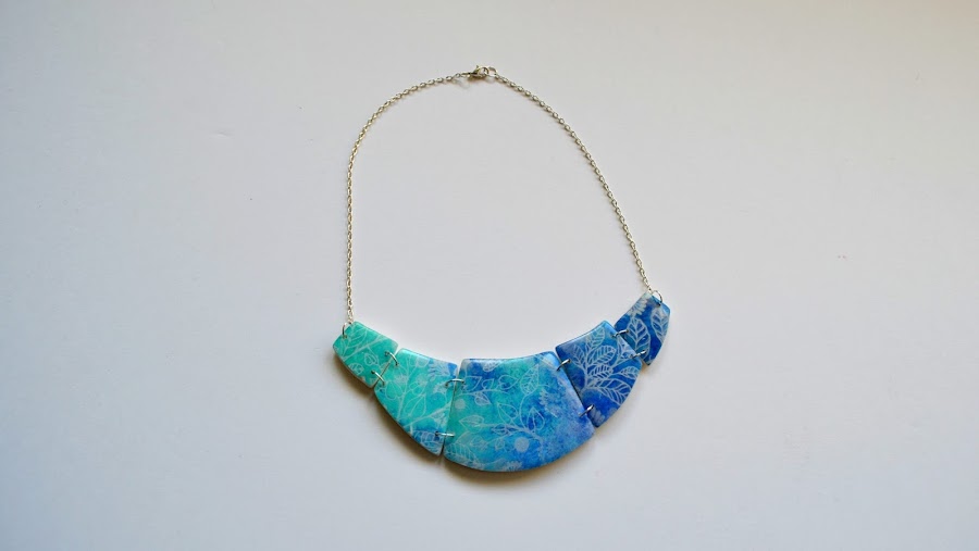 imitación batik arcilla polimérica