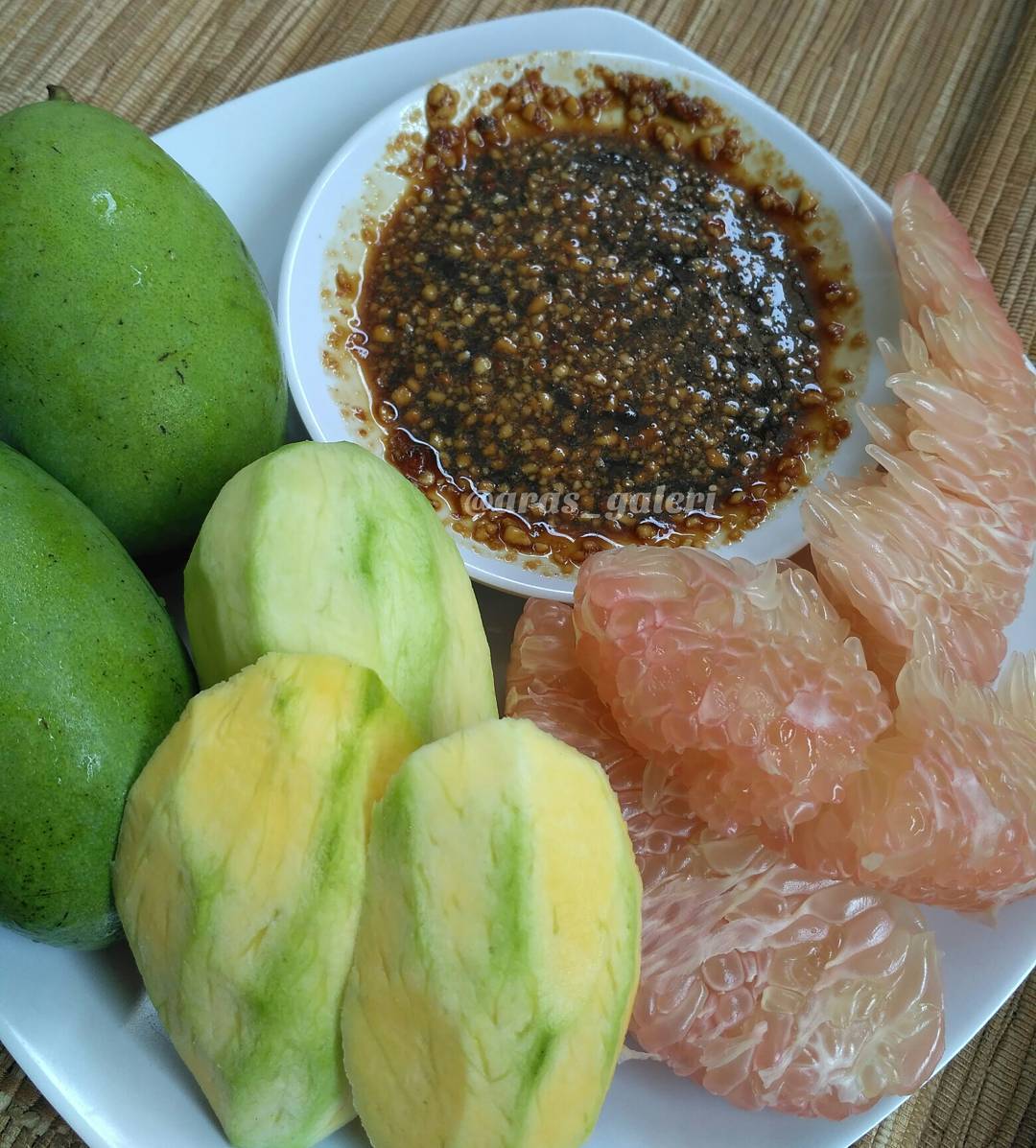 Resep Mamak Indonesian Food Resep Rujak Jeruk Bali