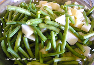 green beans and potatoes for stew