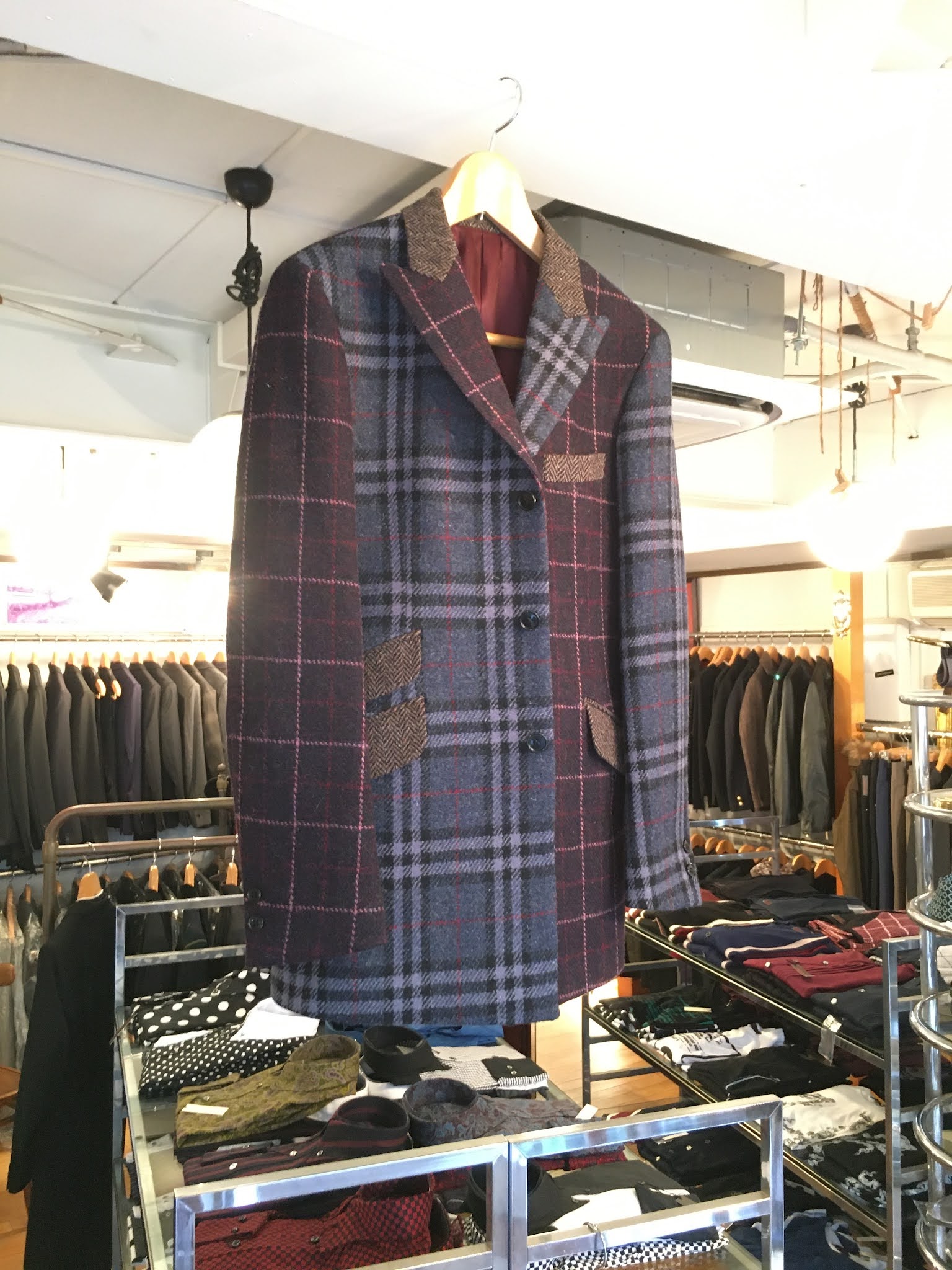 REATS TAILOR ZAZOUS: harris tweed coat