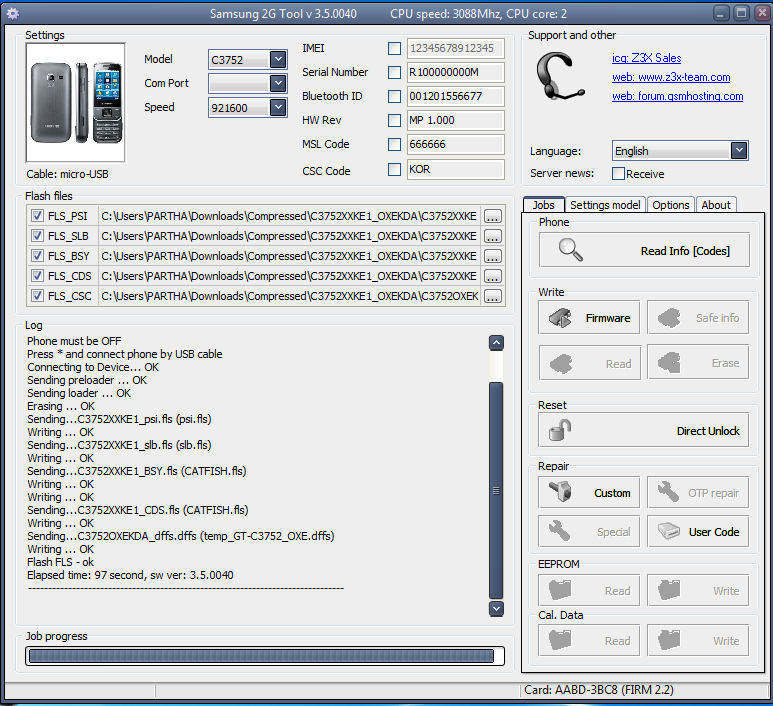Download Z3X Samsung 2g Tool Latest Version 3.5.0040 Free