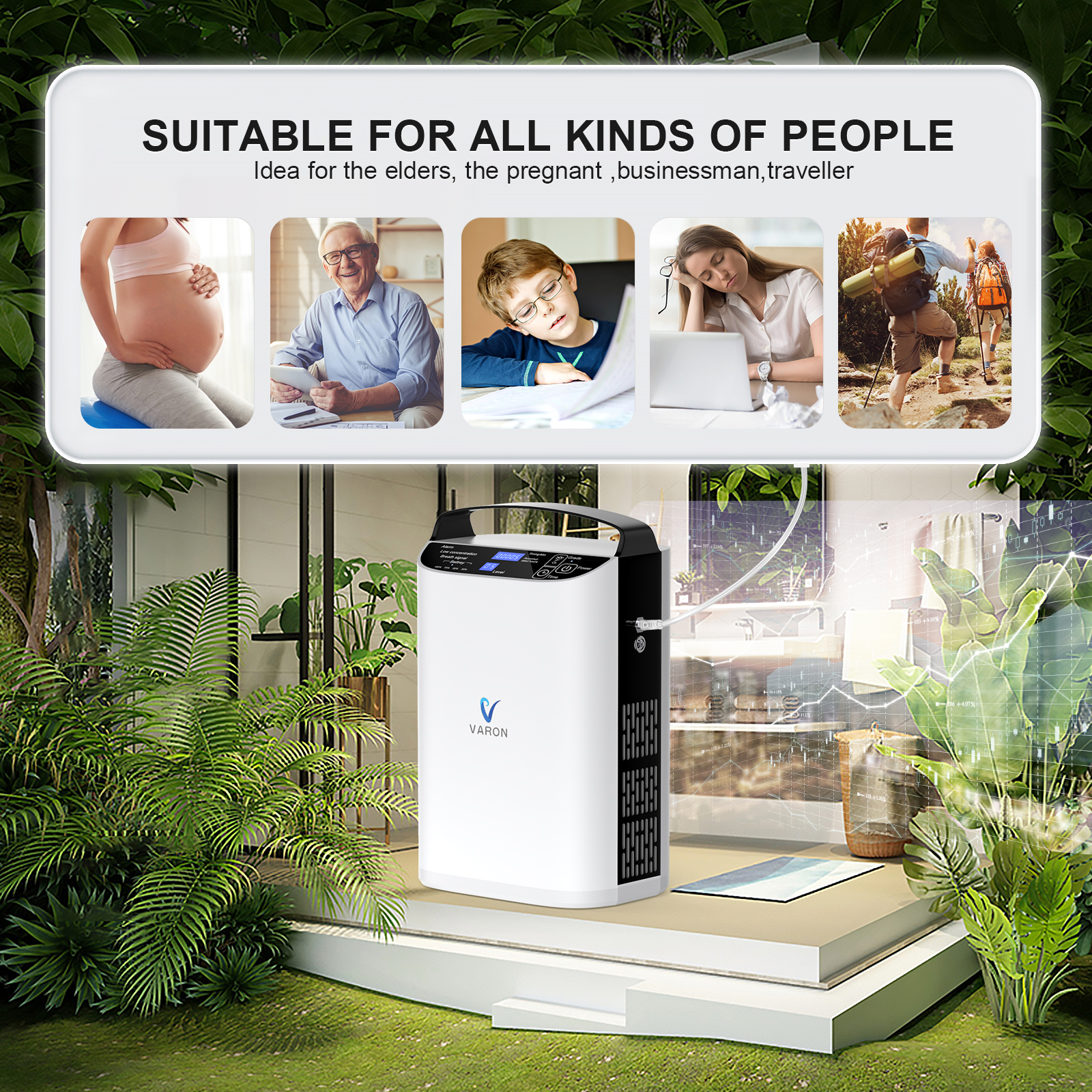 Portable Oxygen Concentrator VARON NT-01