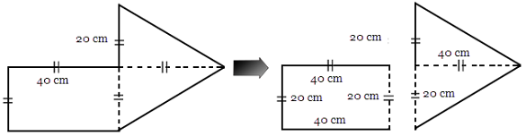 Contoh Soal Luas Bangun Datar Gabungan