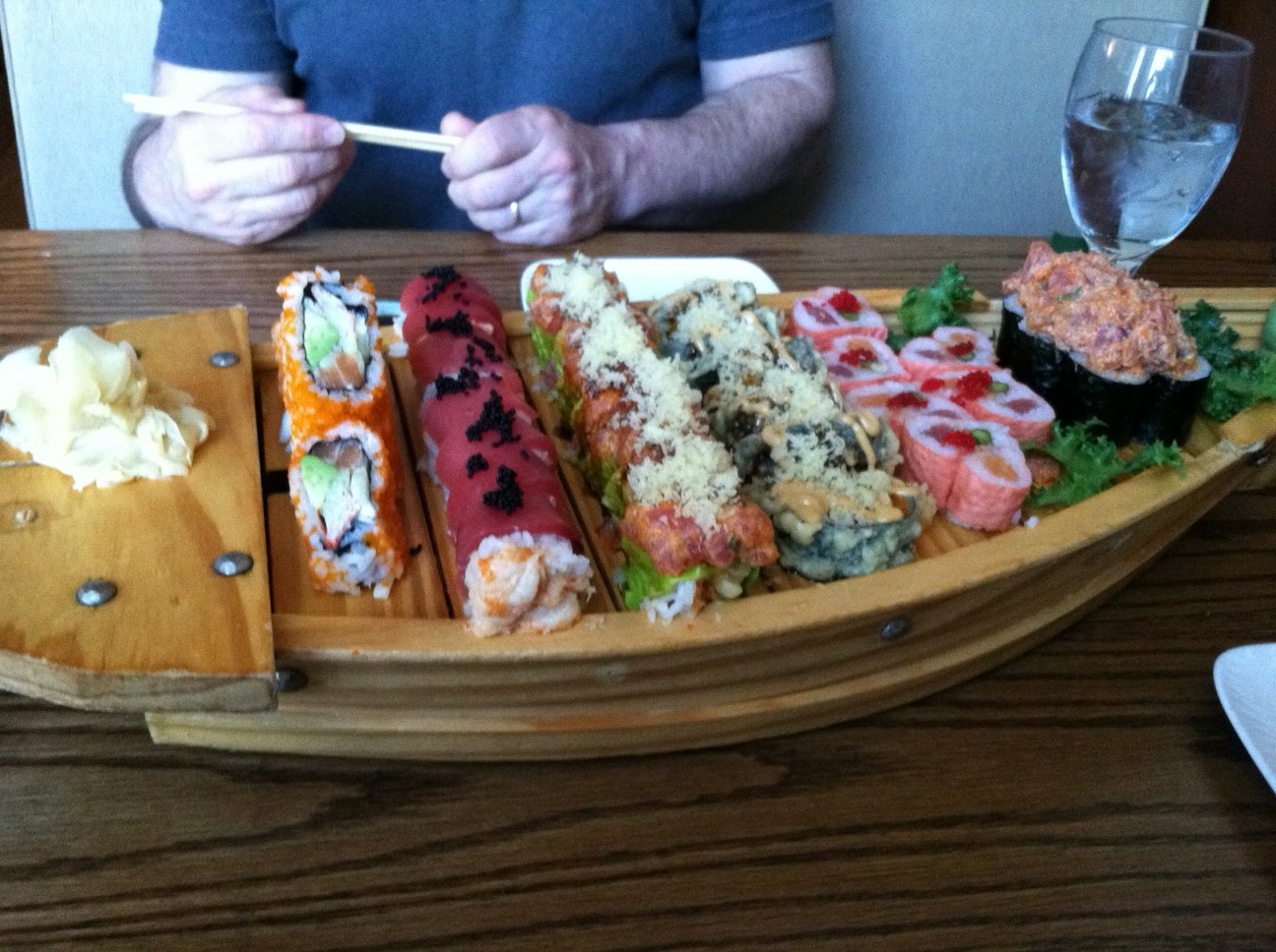 shilling Peck rim A Taste of Home Cooking: Sushi Feast