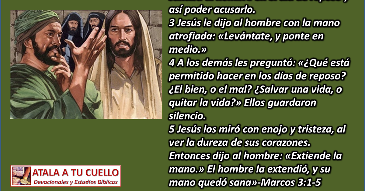 ATALA A TU CUELLO Devocional Marcos 3 ATALA A TU CUELLO Devocional Marcos 3