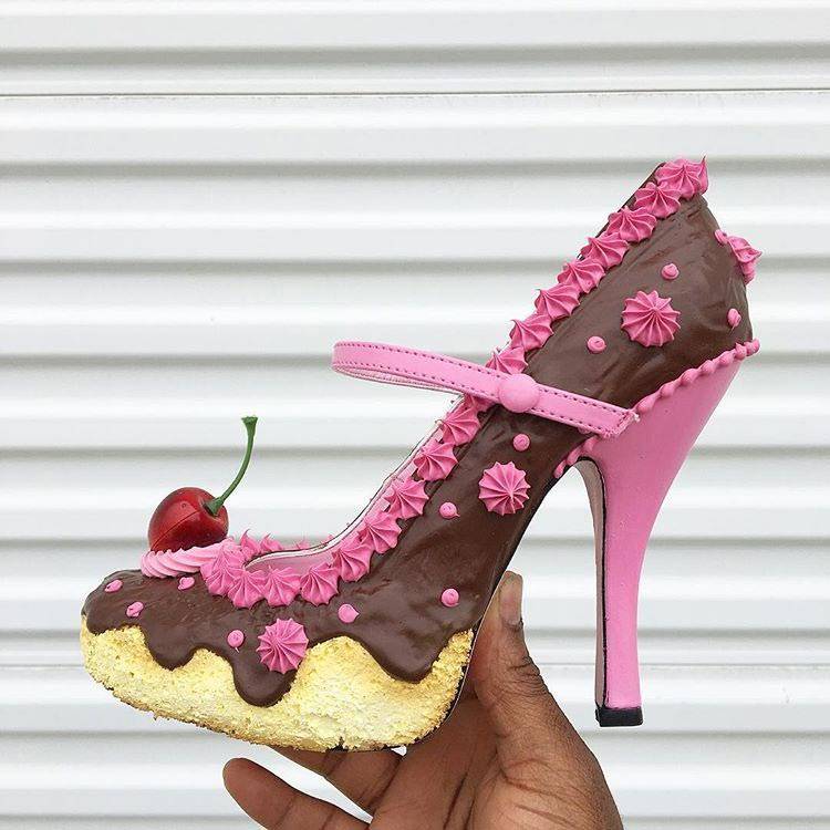 Chingum — Discover Curiosities Fancy High Heels Cake Shoes by Chris