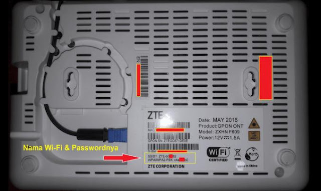 cara mengganti password wifi indihome