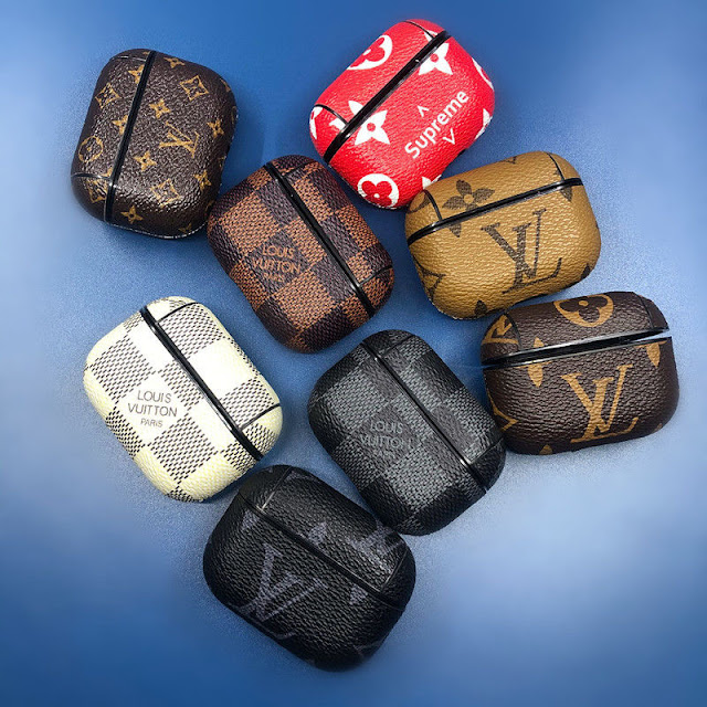 Louis Vuitton Leather Airpods PRO Case