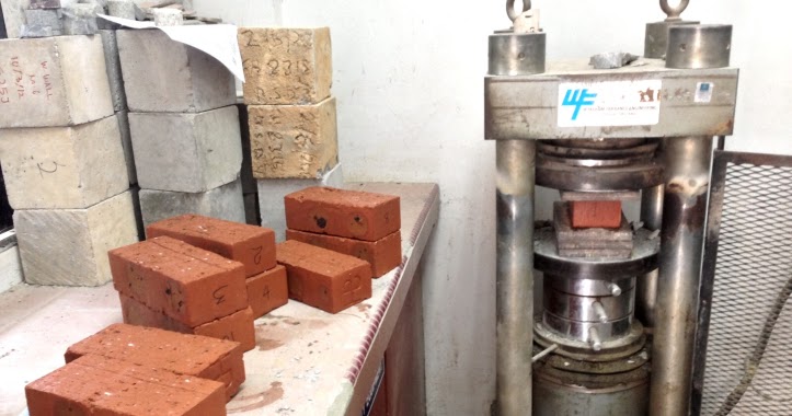 Civil Engineering: Compressive Strength Test on Bricks