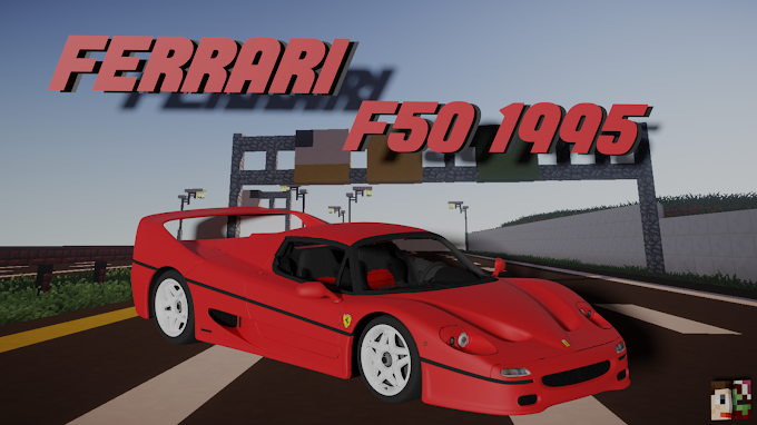 Ferrari F50 1995 | Minecraft Car Addon
