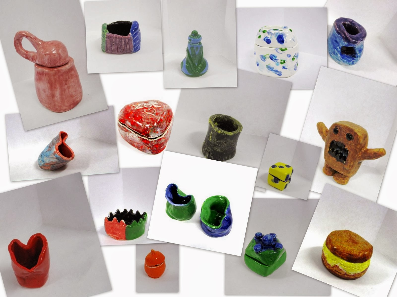 Creativity First! Slab Construction Clay Projects, Middle School