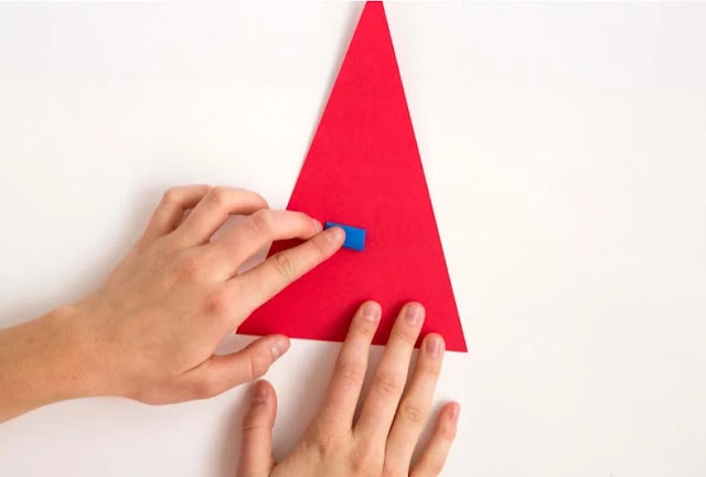 Красные треугольники как сделать