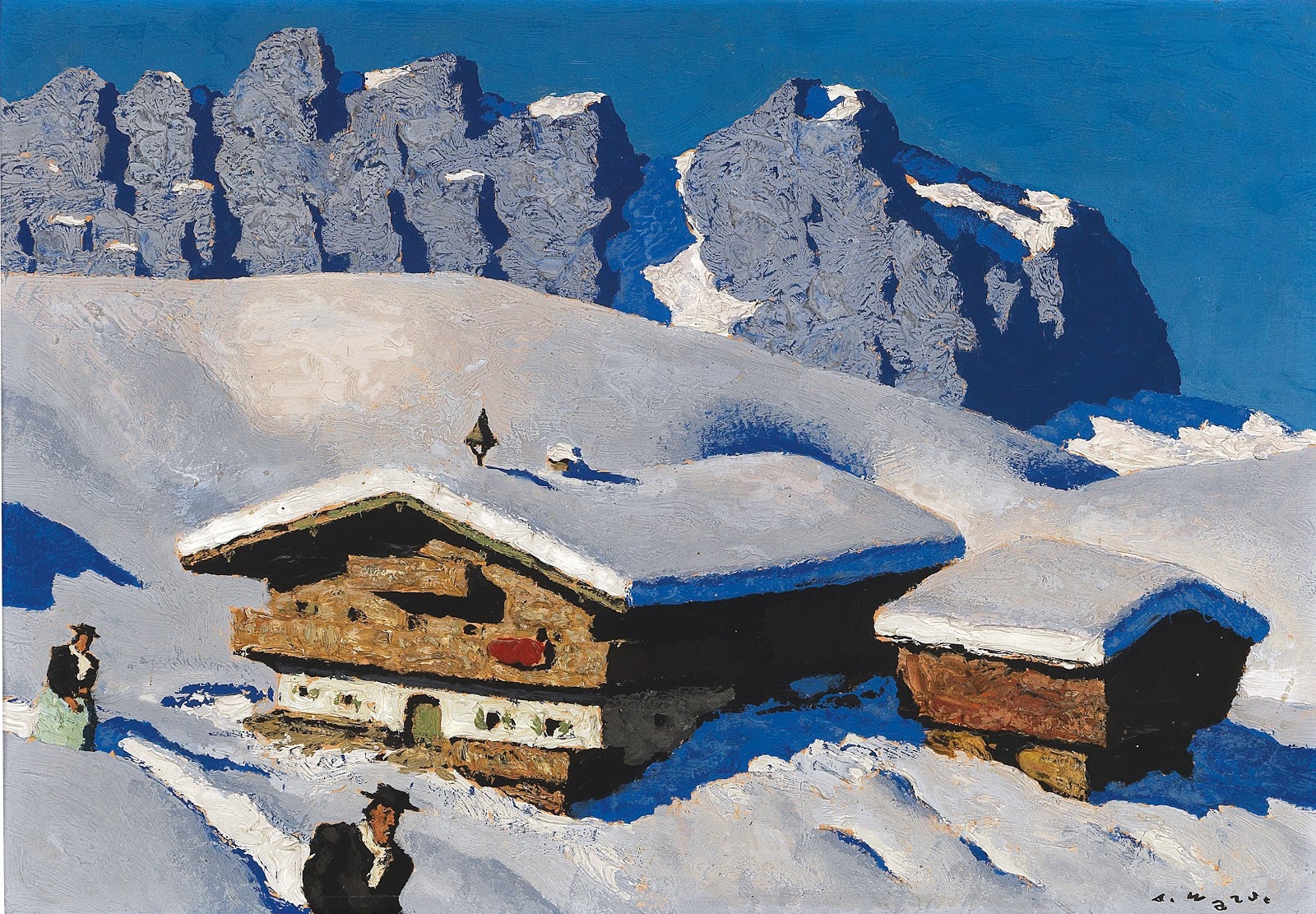 alfons walde 1891 1958 tyrolean expressionist painter tutt art alfons walde 1891 1958 tyrolean expressionist painter tutt art