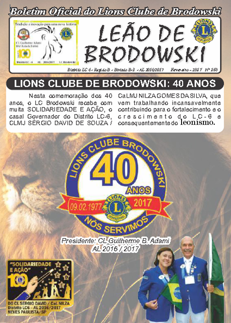 LC BRODOWSKI - 40 ANOS