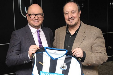 Rafa Benitez trở thành huấn luyện viên mới của  Newcastle