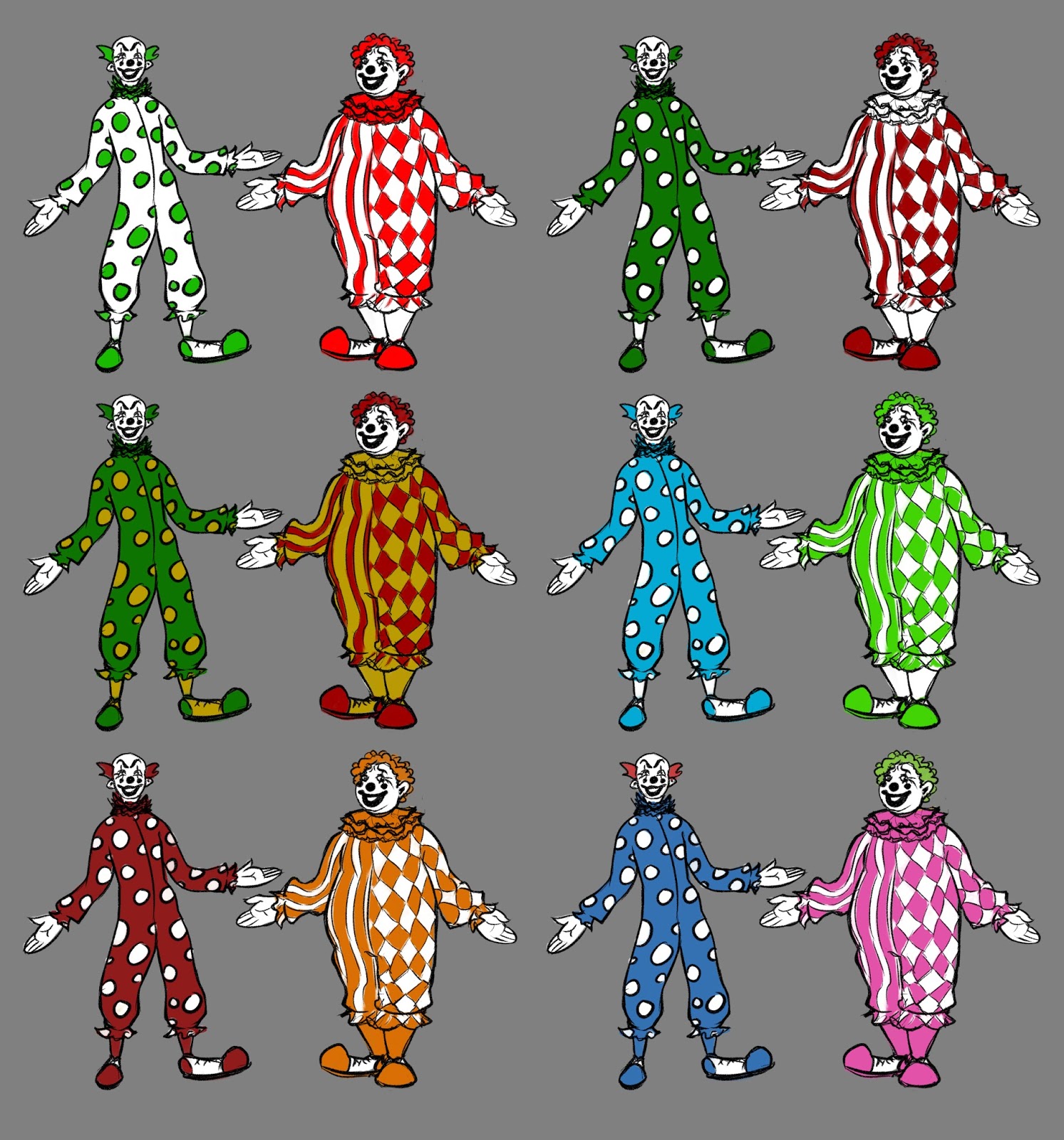 Ellie Row, Computer Animation Arts, UCA Rochester FSTS Clowns Update