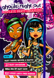Monster High Ghoul's Night Party Organizer Book Item
