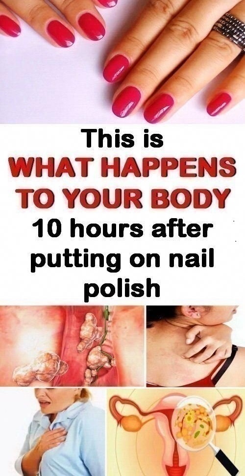 This is What Happens to Your Body 10 Hours After Putting on Nail Polish Wellness Base