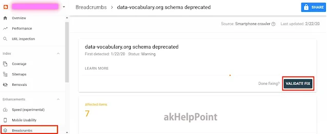 data-vocabulary.org schema deprecated Screenshoot