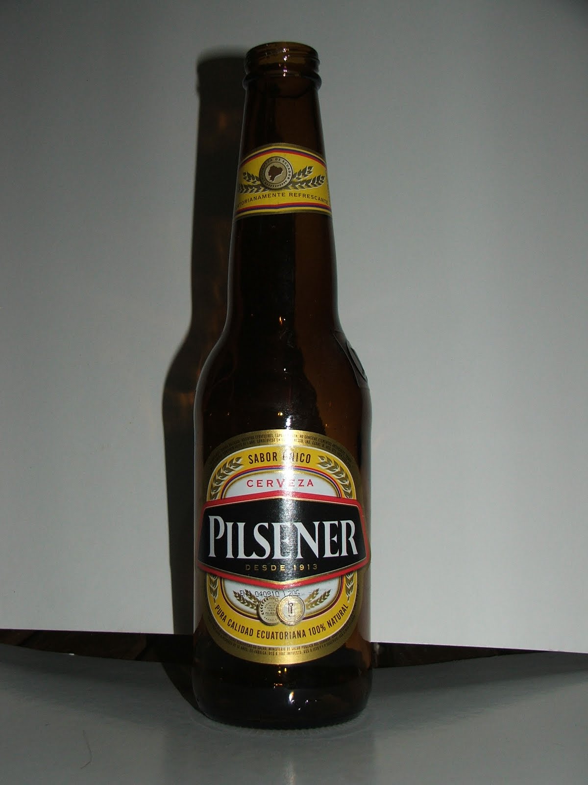 La Vuelta al Mundo en 80 Cervezas Pilsener de Ecuador