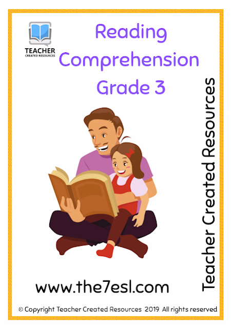 Reading Comprehension Worksheets Grade 3 and PDF for Kids