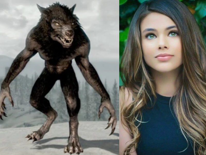 The werewolf and the young lady English short stories 2021 learn English