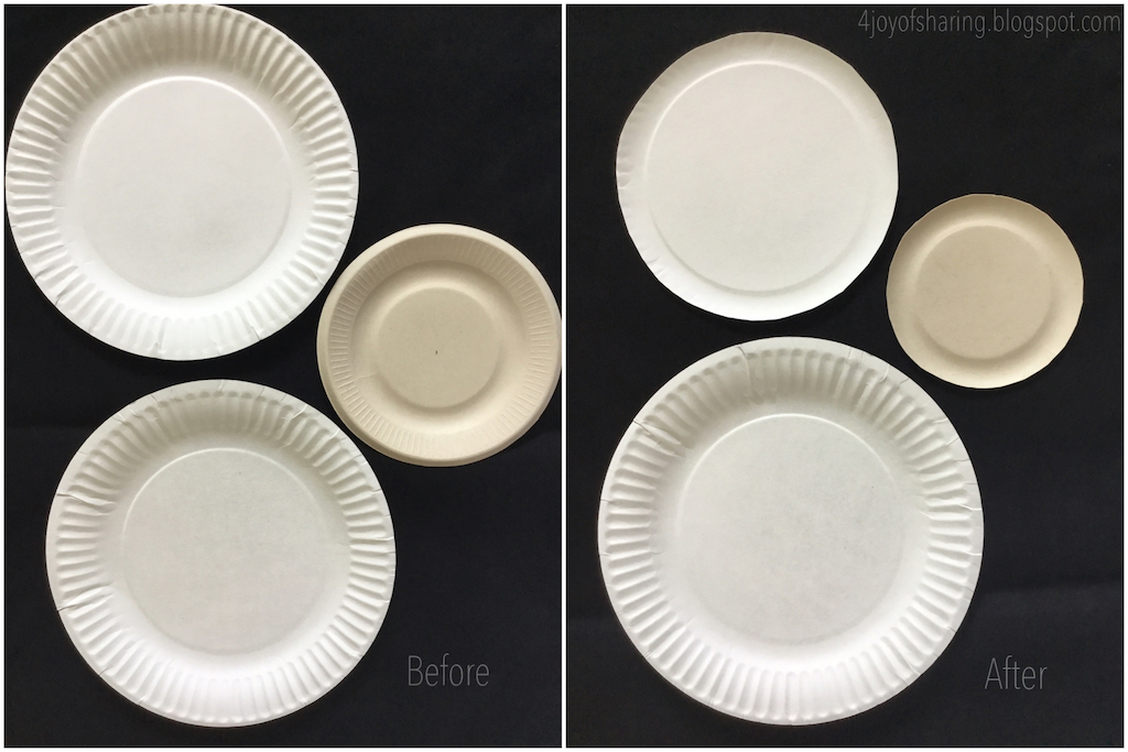 The Joy of Sharing Paper Plate Wheel Calendar