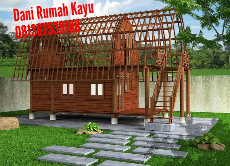 48+ Rumah Lumbung Kayu PNG