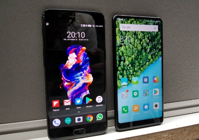Comparison:Xiaomi Mi Mix 2 OnePlus 5 Comparison:Xiaomi Mi Mix 2 OnePlus 5
