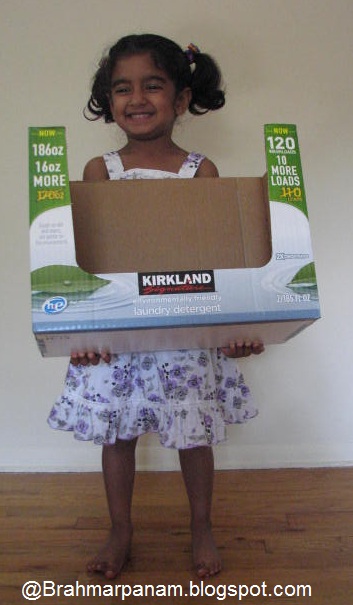 Brahmarpanam: Make your own Cardboard Shoe Rack