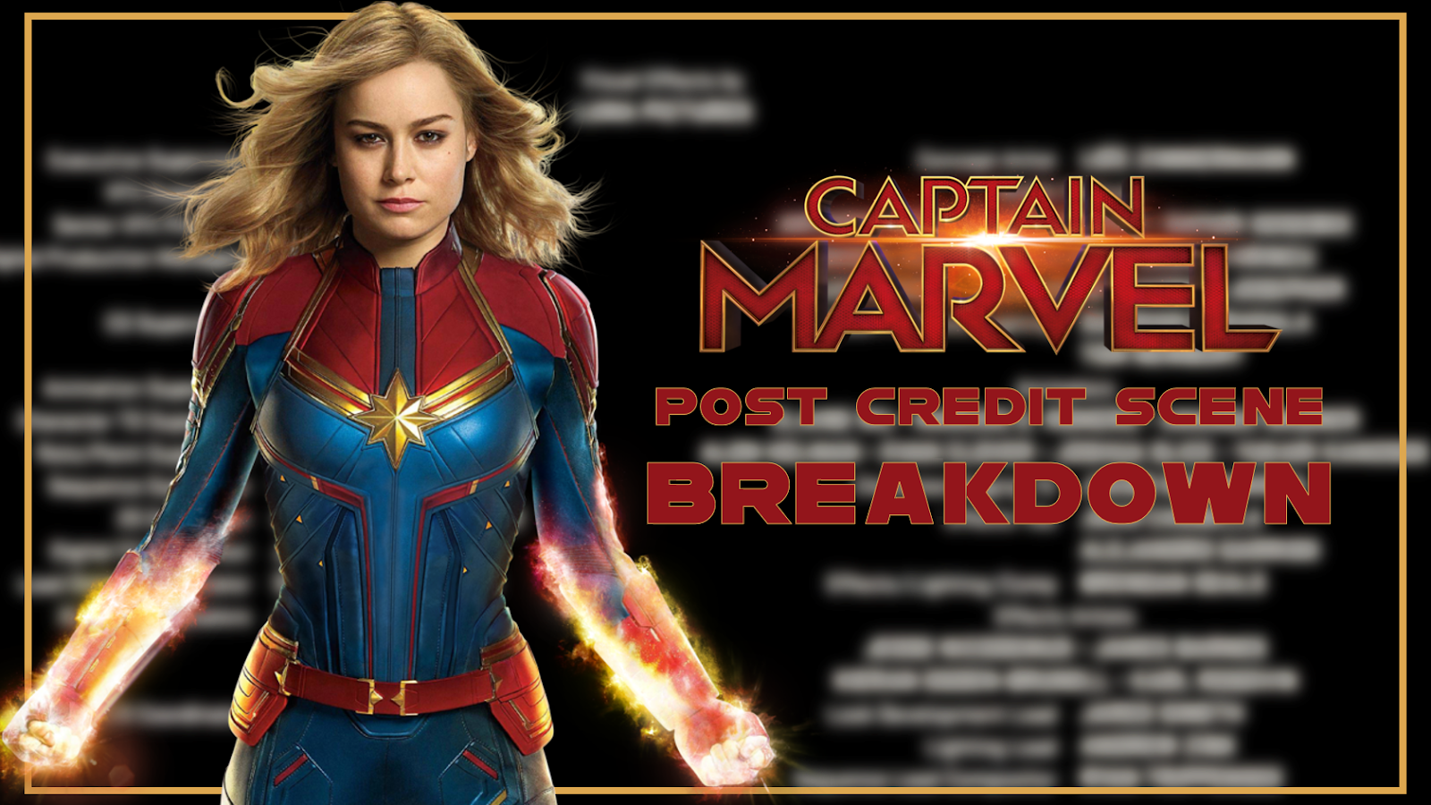 Captain Marvel in post credit scene! : r/MarvelStudiosSpoilers