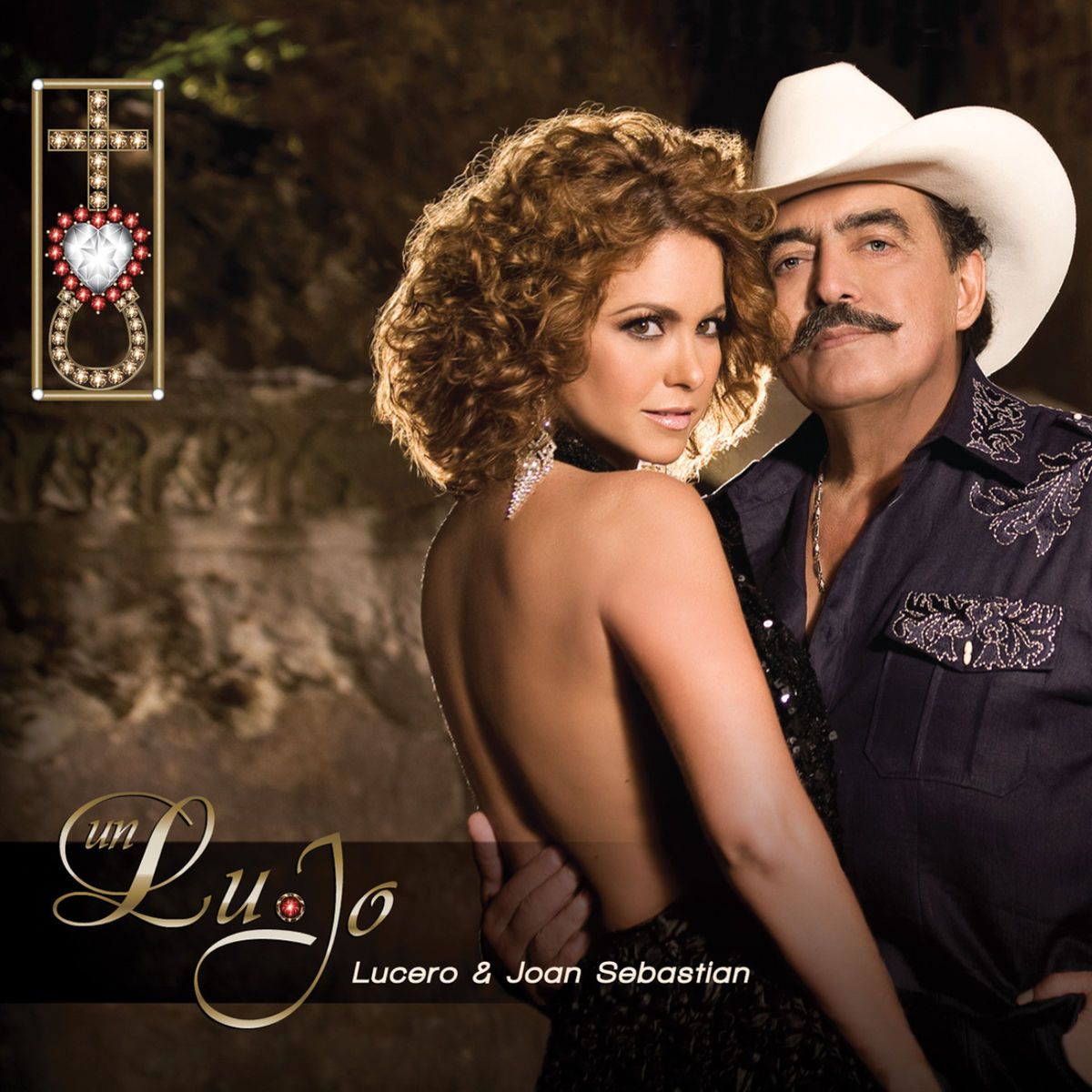 Cd Lucero con joan sebastian - un  lujo Cover