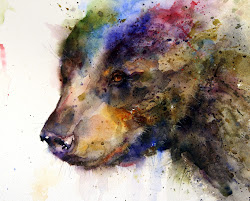 watercolor animals paintings dean painting crouser creative loose watercolour animal am water bear colour abstract colorful artists artist paint watercolors