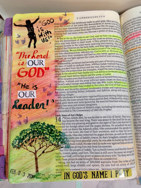 Amy's Creative Pursuits: March Bible Journaling Pages