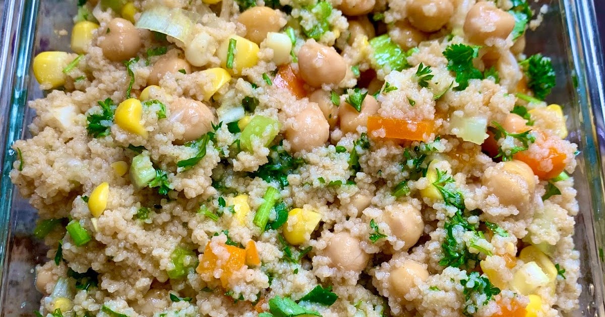 LIFE IS GOOD CHICKPEA AND COUSCOUS SALAD