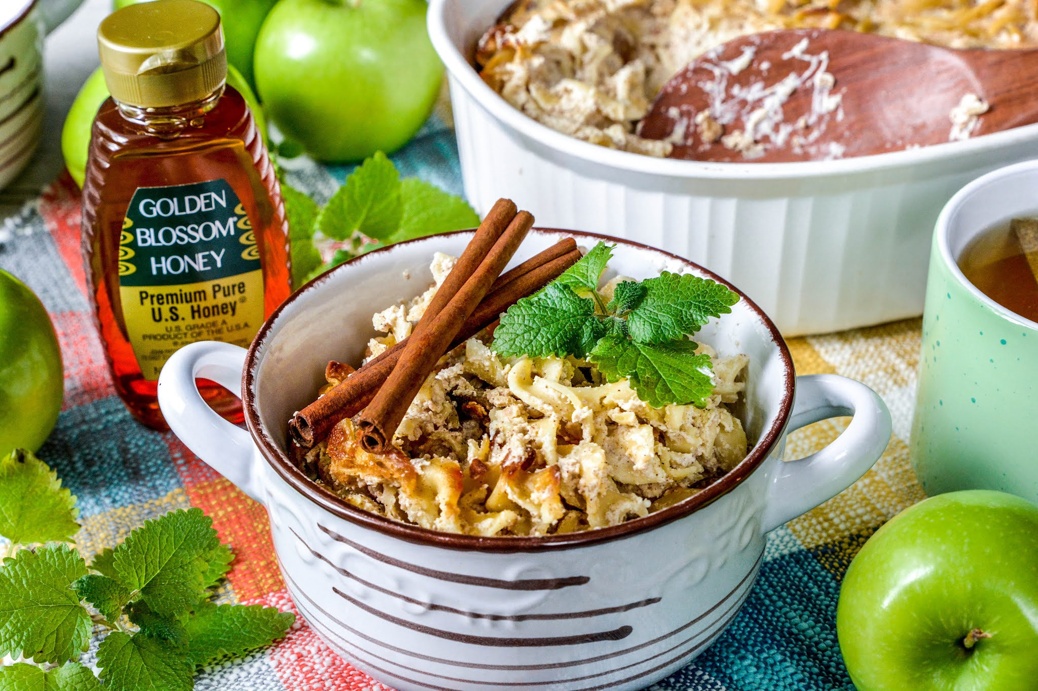 Theresa's Mixed Nuts AppleCinnamon Kugel