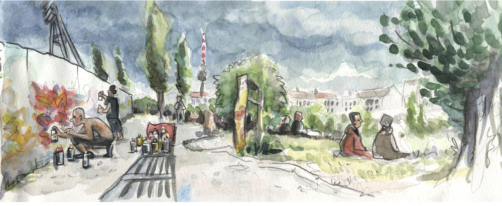 Detlef Surrey Skizzenblog Berlin Skizzen