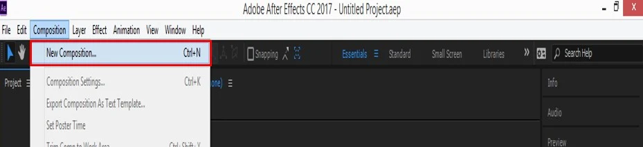 طريقة عمل موشن جرافيك على برنامج After Effects طريقة عمل موشن جرافيك على برنامج After Effects