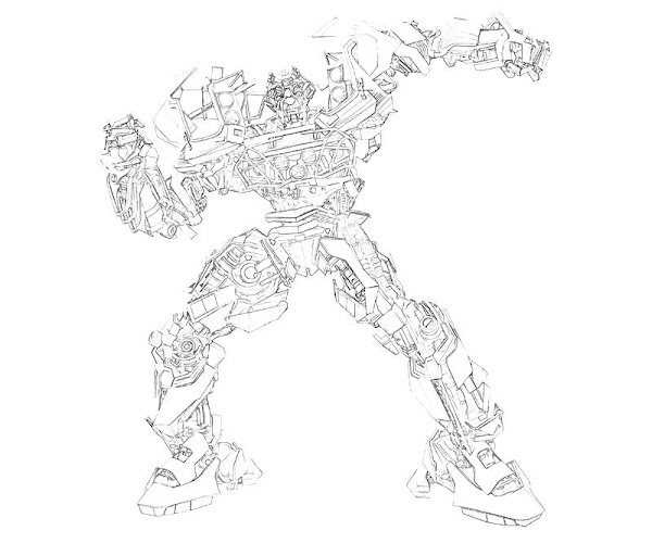 Transformers Ratchet Coloring Coloring Pages