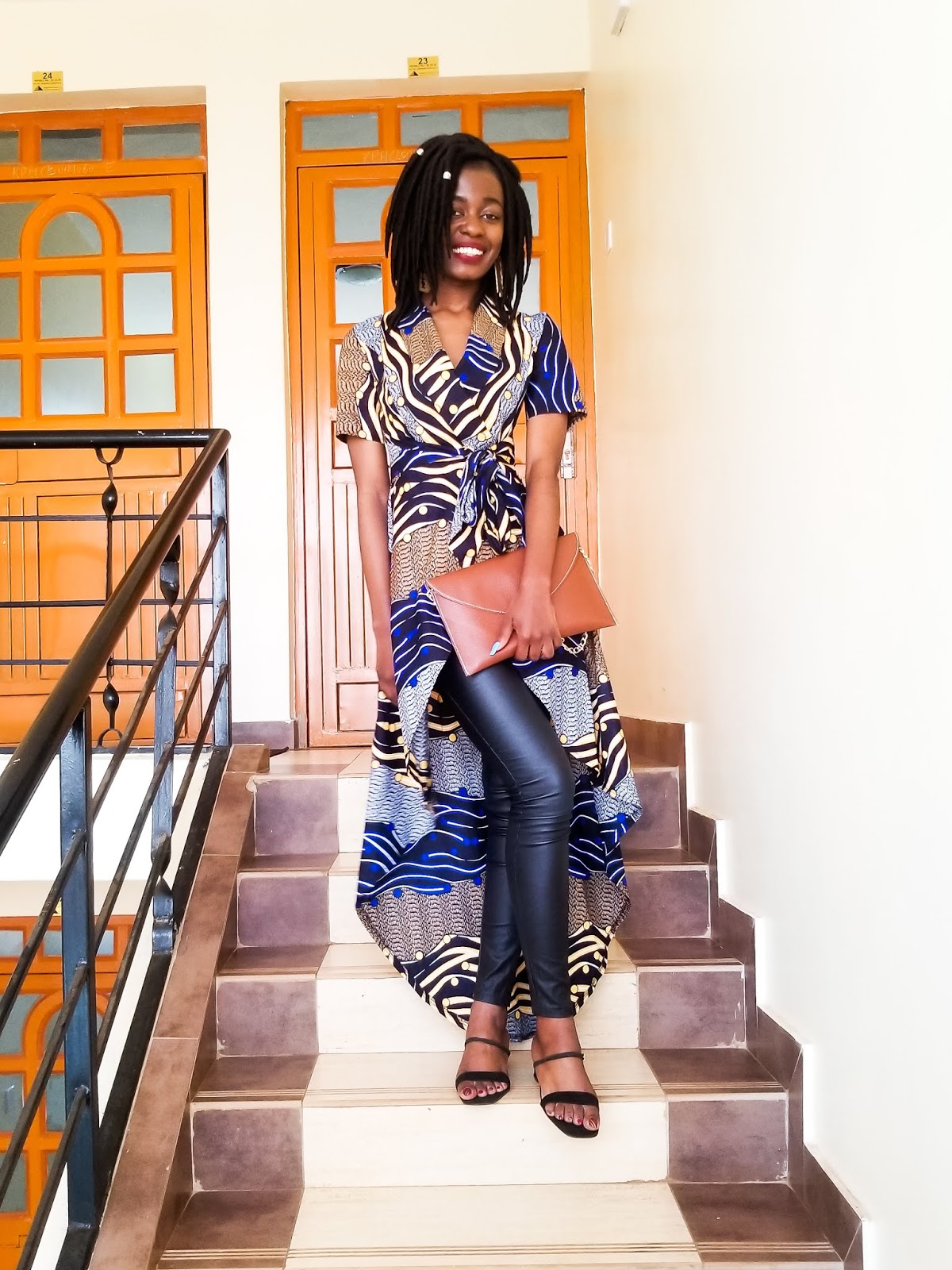 wrap top ankara styles
